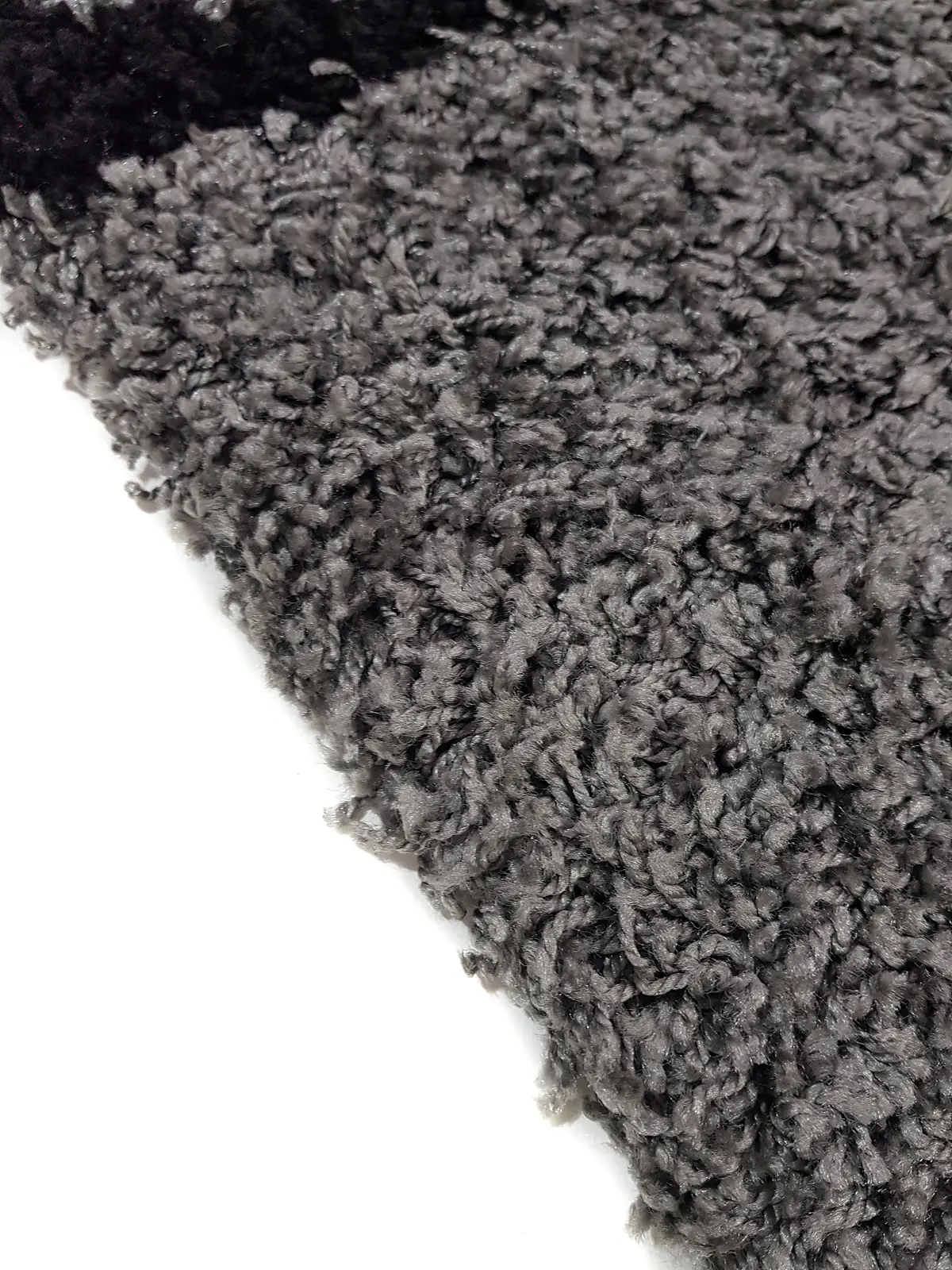Пухнастий килим Plumis Lux Gray 7368A