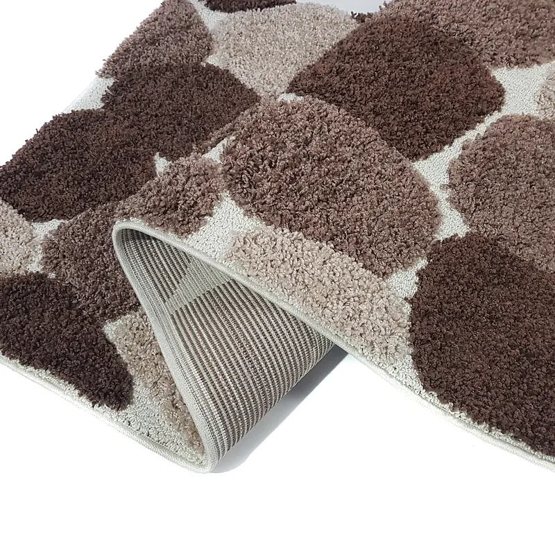 Ворсистий килимок Plush Loop Cream 8968A