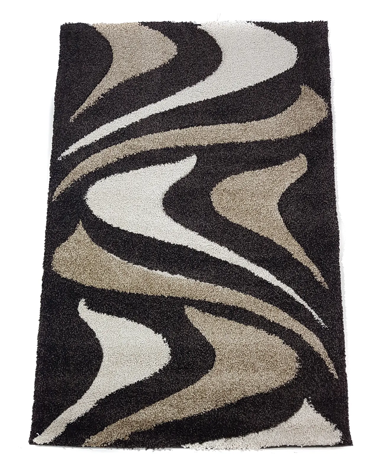 Ворсистий килимок Plush Loop DARK BROWN 8254A