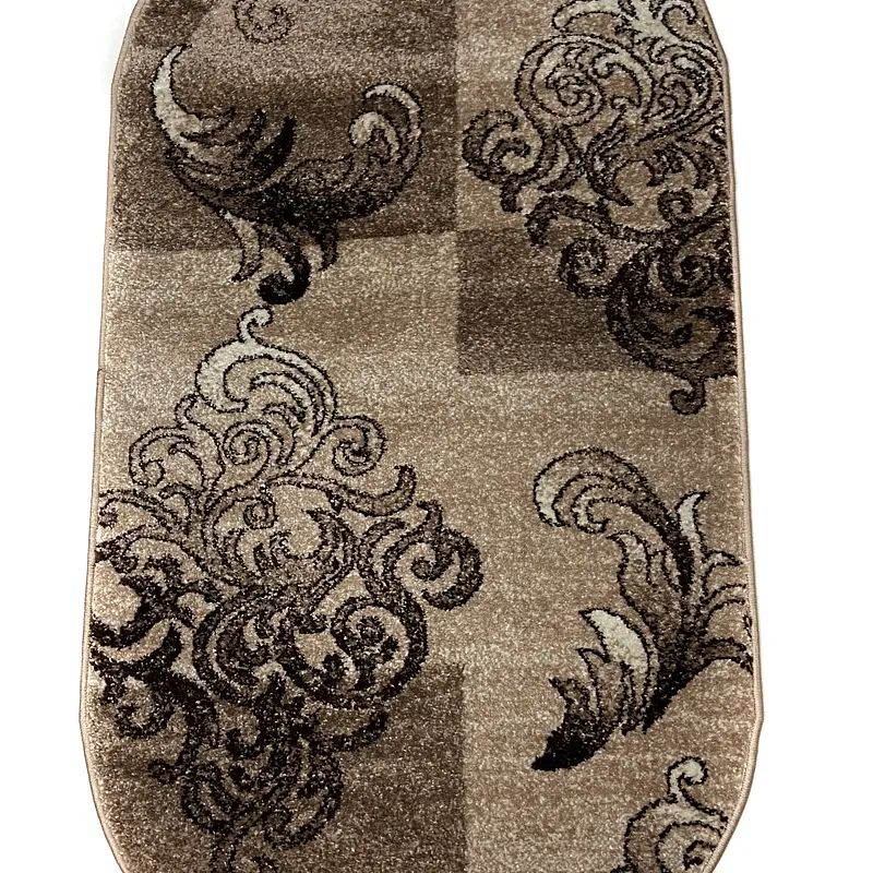 Килим фризе з невисоким ворсом Macio Beige 02584A