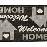 Безворсовий придверний килимок на гумовій основі Versa Коричневий 19504/91