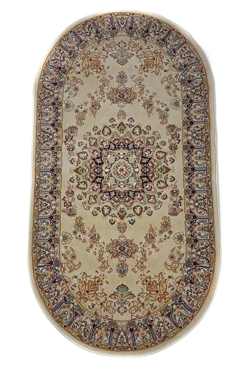 Класичний килим з іранським дизайном Persa Star cream 1830A
