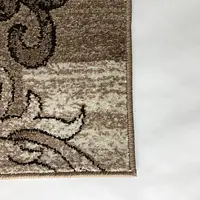 Килим фризе з невисоким ворсом Macio бежевий Beige 03915A