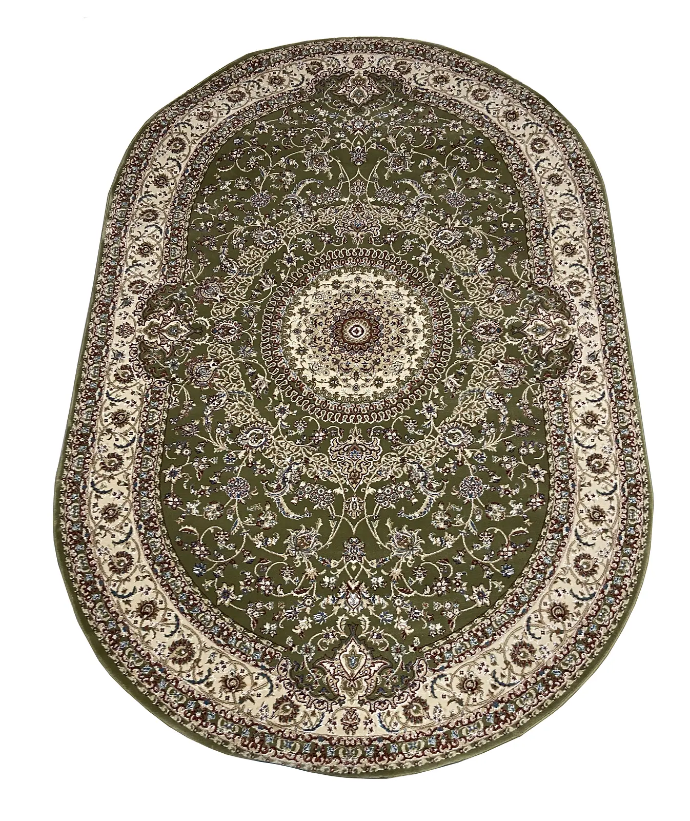 Класичний килим з іранським дизайном Persa Star Green 3419A