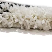 Пухнастий килим Plumis Lux WHITE 7368В