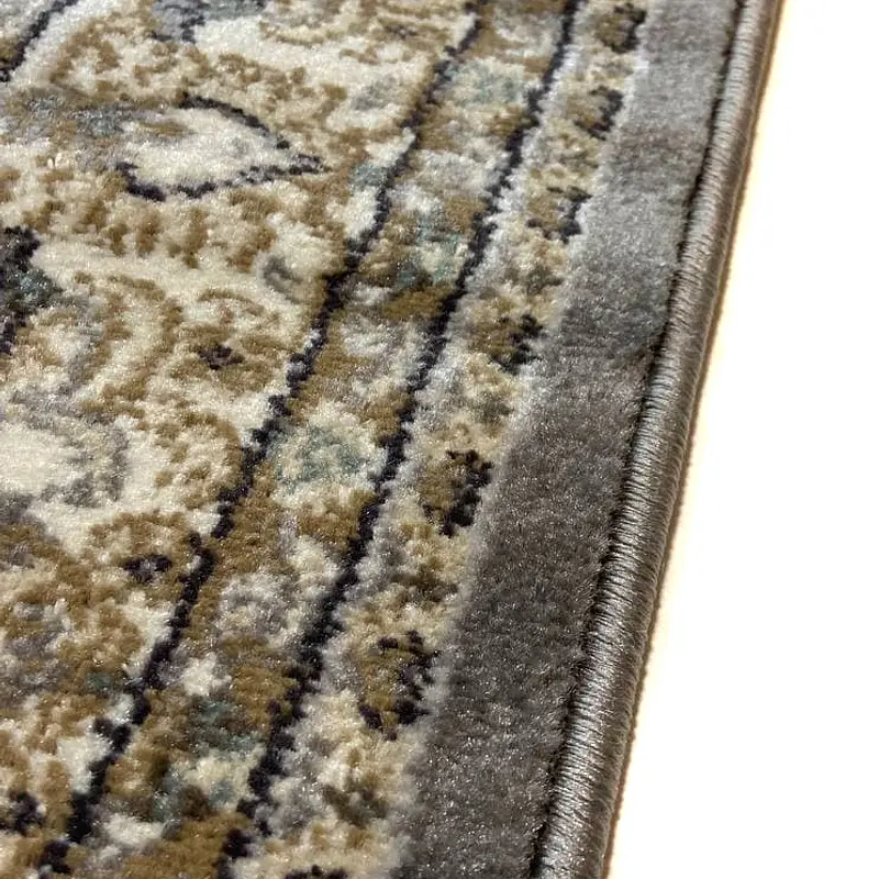 Килим хітсет з невисоким щільним ворсом Luxia Gray 8582E