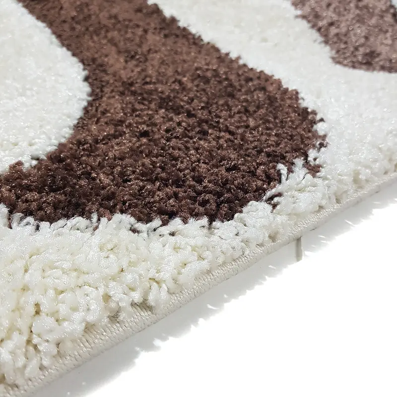 Ворсистий килимок Plush Loop Cream 8254B