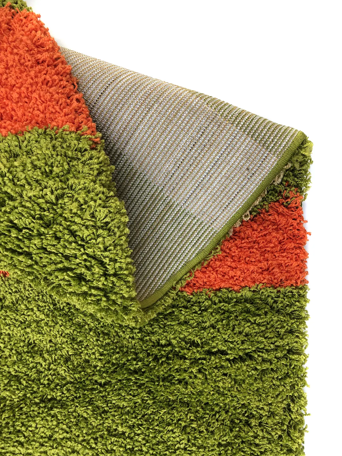 Пухнастий килим Plumis Lux Green 7368D