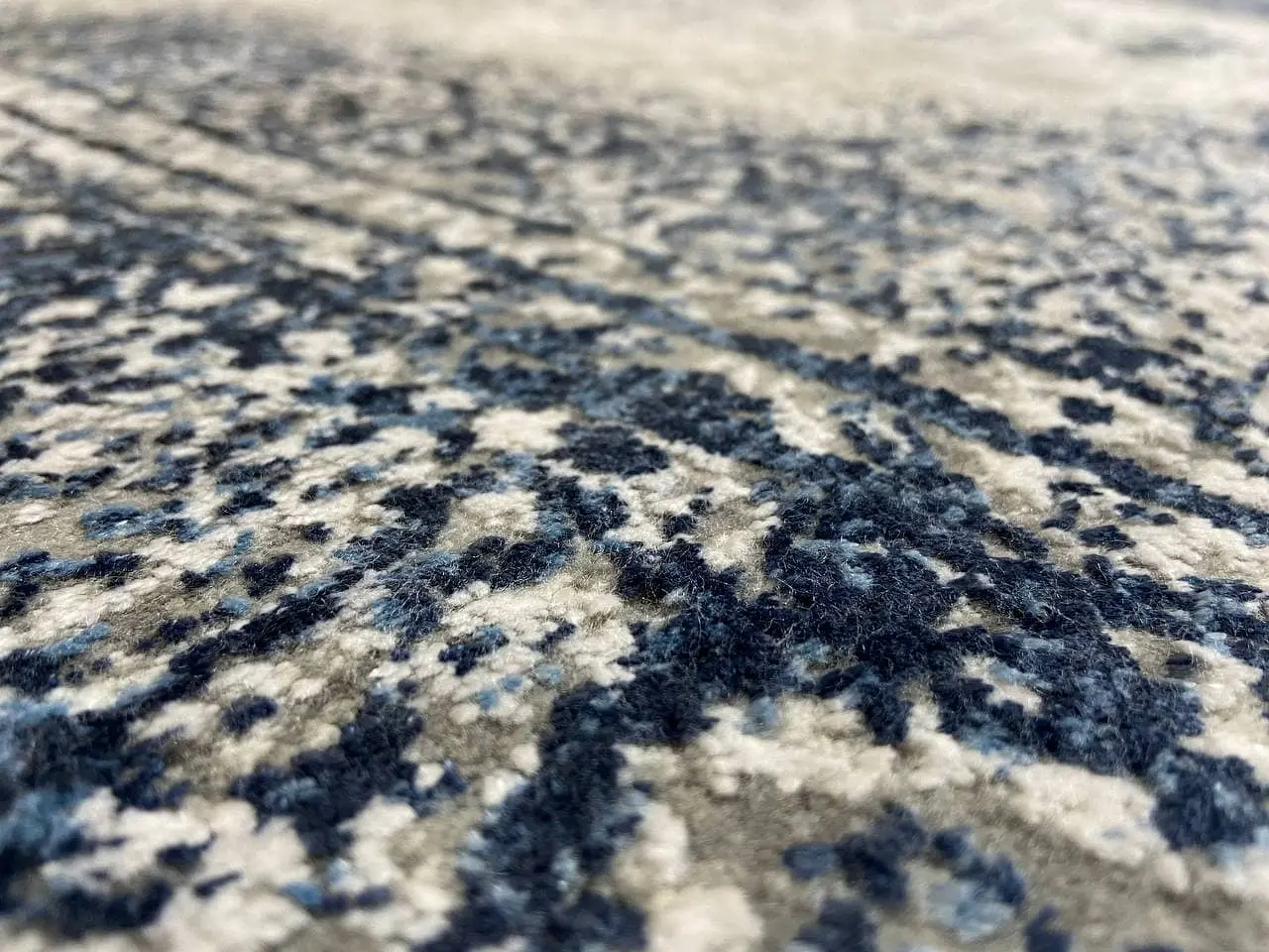 Бамбуковий килим Heritex Heritage Сірий з синім B169E