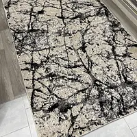 Килим фризе з невисоким ворсом Lumis L.Beige 02624B