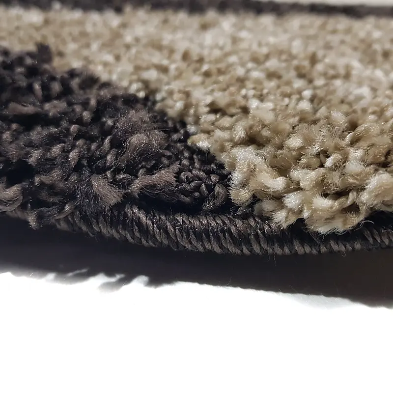 Ворсистий килимок Plush Loop DARK BROWN 8254A