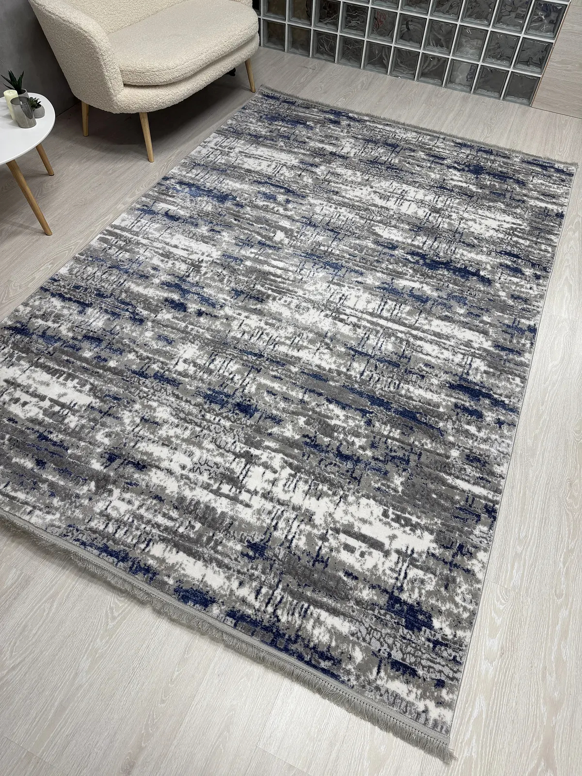 Килим з термоусадкою Aquila Mavi 2701B