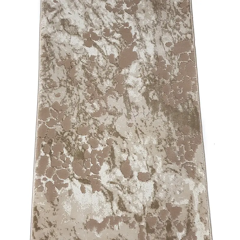 Килим з комбінованим ворсом и термоусадкой Glacia beige 03583B