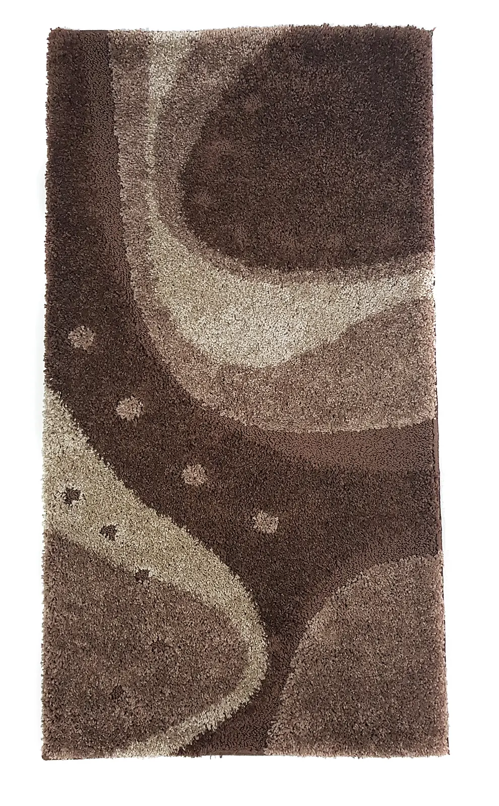 Пухнастий килим Vortax Plush Loop DARK BROWN 7641A
