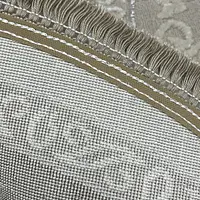 Килим з комбінованим ворсом и термоусадкой Glacia BEIGE 03977A