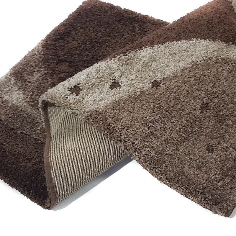 Пухнастий килим Vortax Plush Loop DARK BROWN 7641A