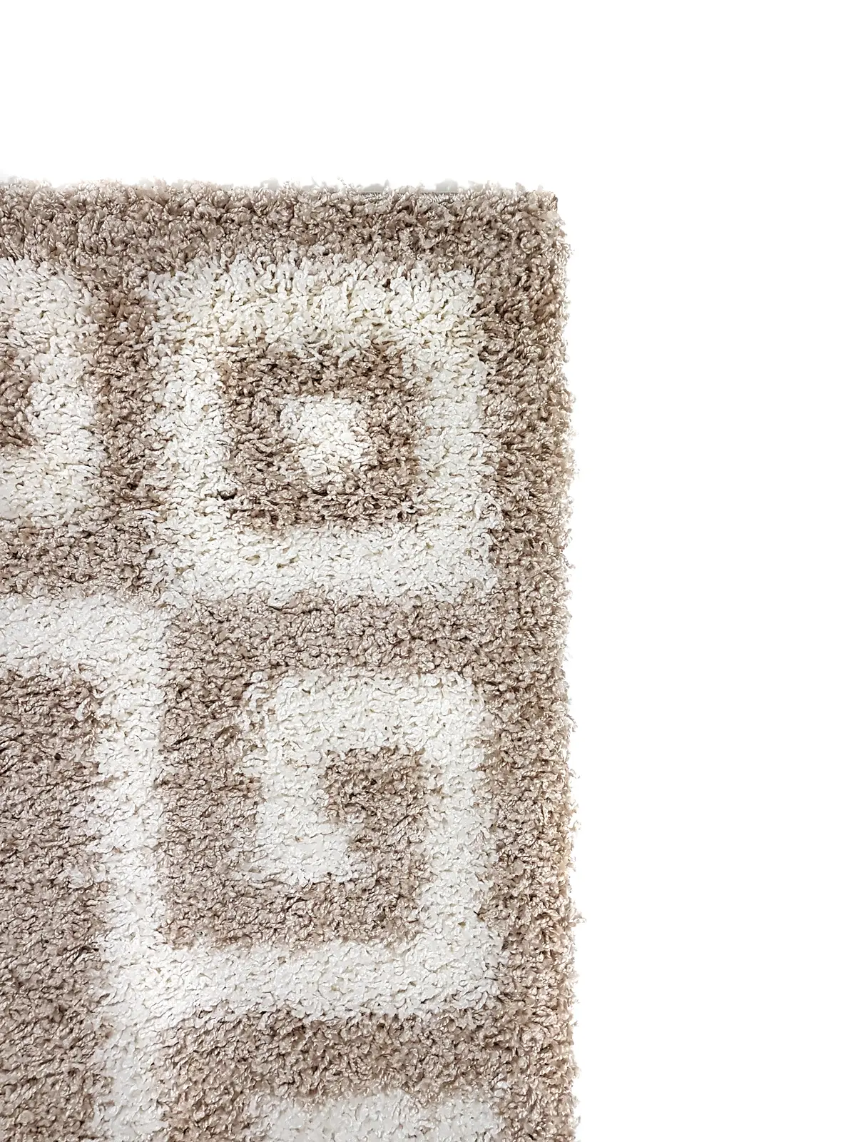 Пухнастий килим Plumis Lux BEIGE A361C