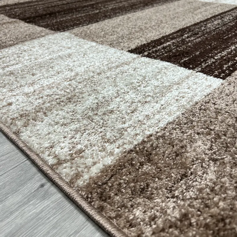 Килим фризе з невисоким ворсом Macio Beige 08551A