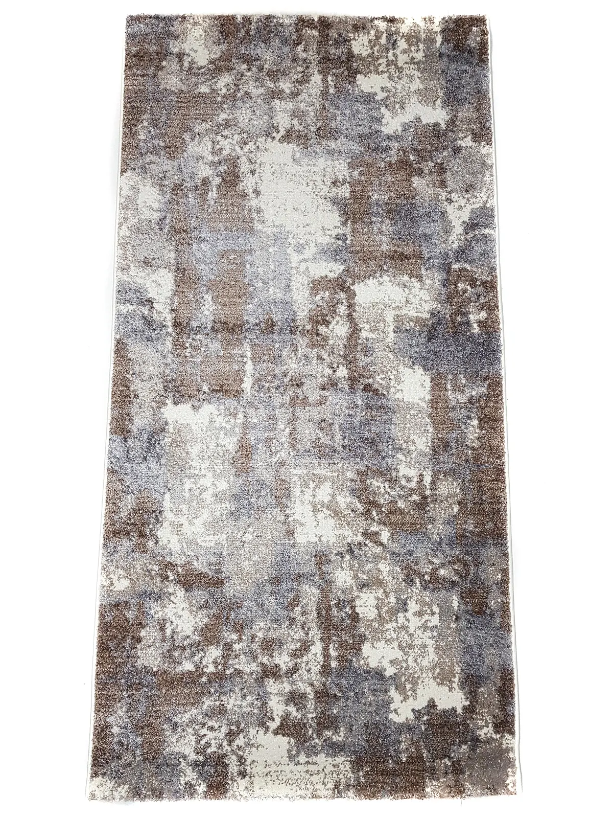 М'який килим з невисоким ворсом в виде мармура Suavis Pro W / BROWN 6163A
