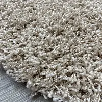 Пухнастий килим Plumis Lux BEIGE 6365A