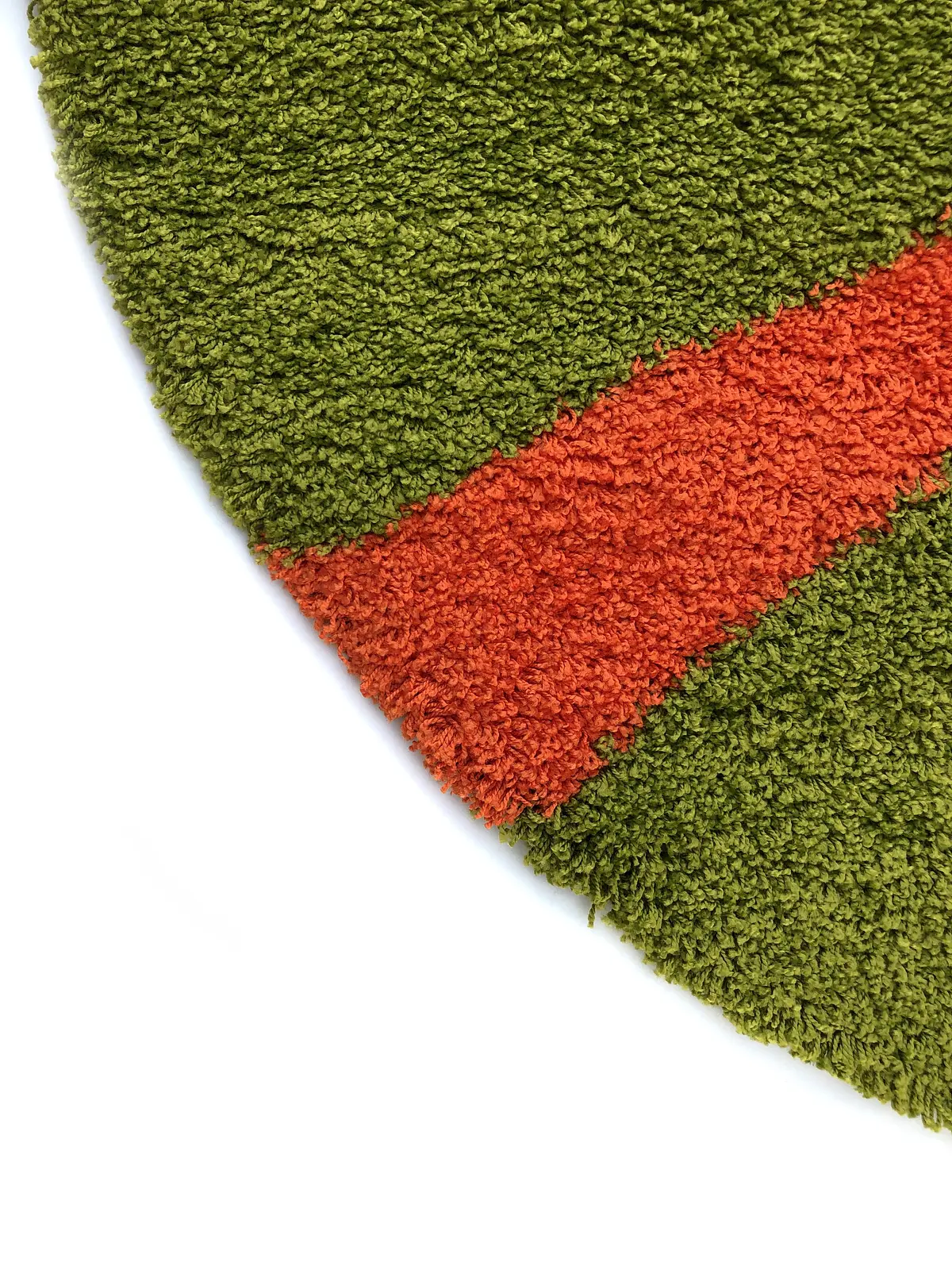 Пухнастий килим Plumis Lux Green 7368D