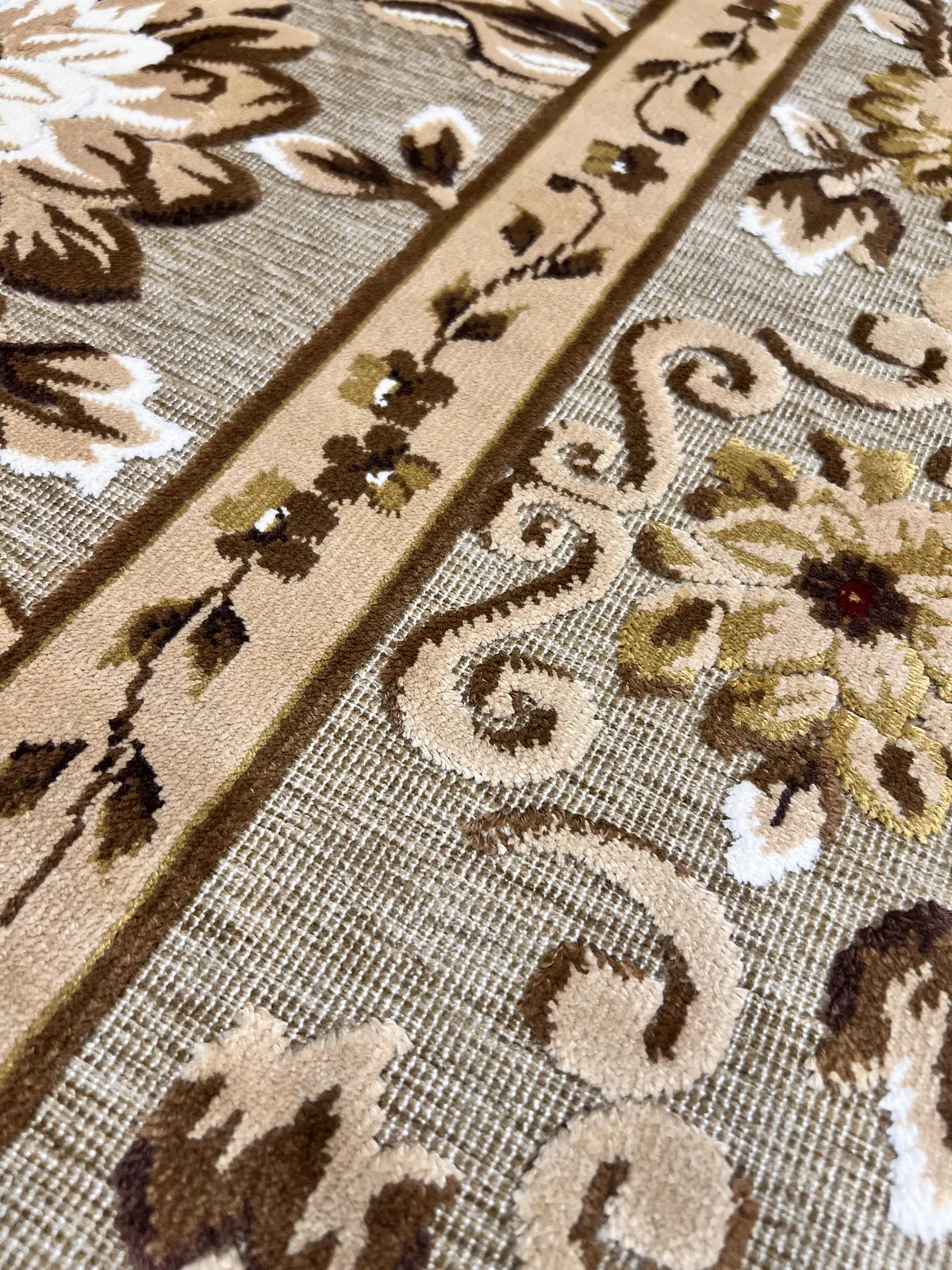 Натуральний Килим Velura Sound SCHENILLE IVORY 3512A
