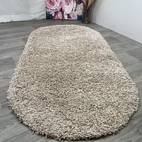 Пухнастий килим Plumis Lux BEIGE 6365A