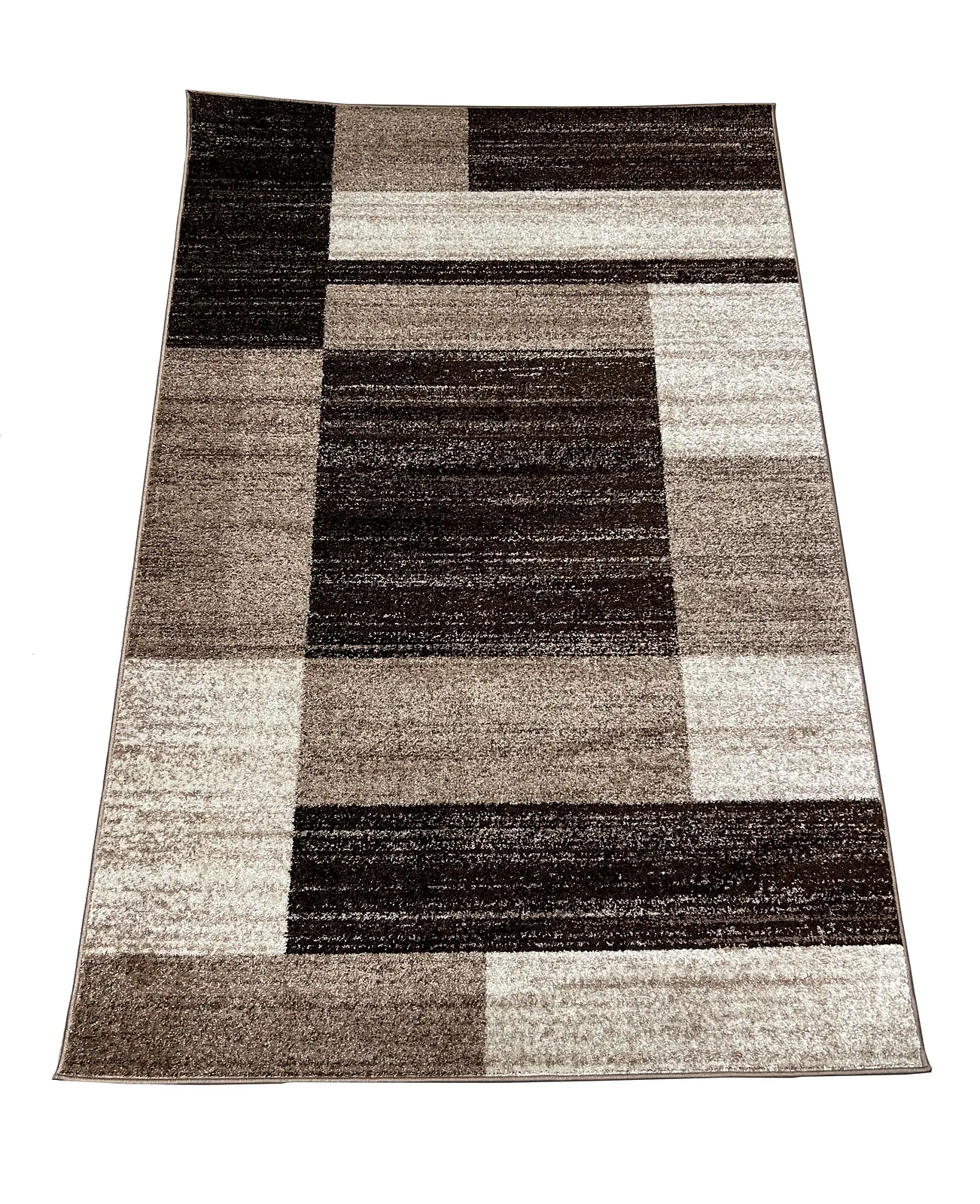 Килим фризе з невисоким ворсом Macio Beige 08551A