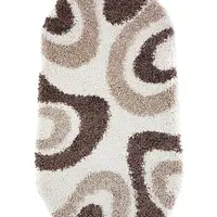 Пухнастий килим Plumis Lux cream 6352A