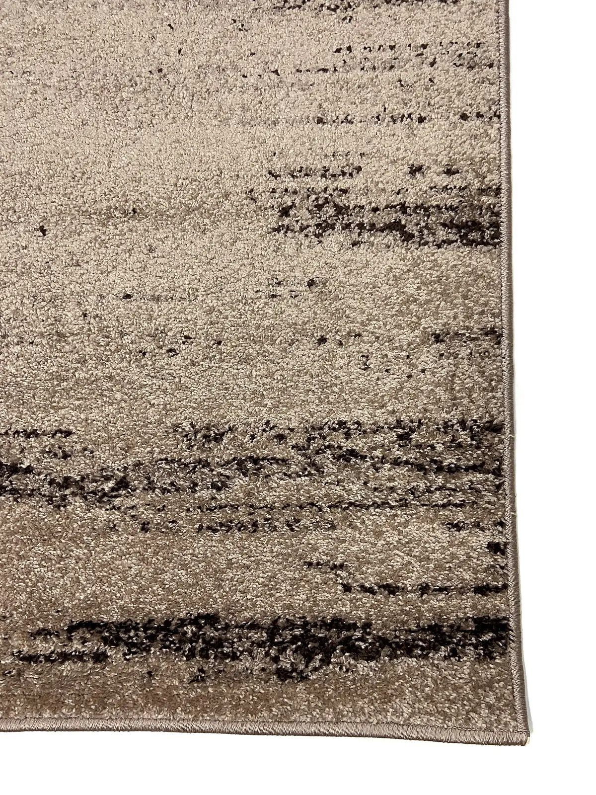 Килим фризе з невисоким ворсом Macio Beige 02576A