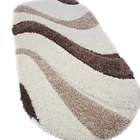 Ворсистий килимок Plush Loop cream A362A