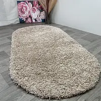 Пухнастий килим Plumis Lux BEIGE 6365A
