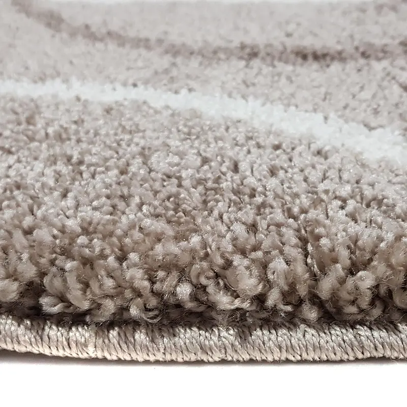 Пухнастий килим Plumis бежевий beige 045283