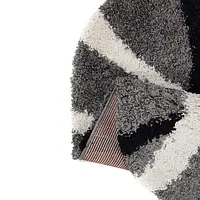Пухнастий килим Plumis Lux Gray 7368A