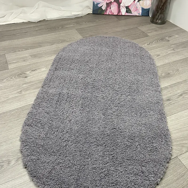 Пухнастий килим Argenta Plush Gray P113A