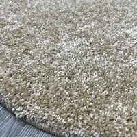 Пухнастий килим Plumeria beige 12500/11