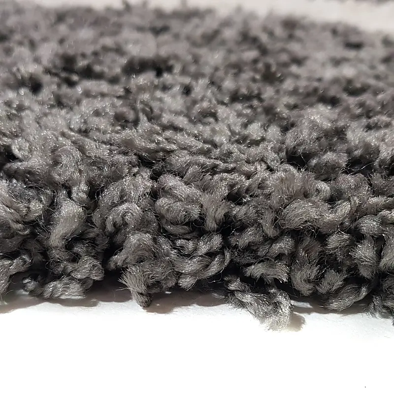 Пухнастий килим Plumis Lux Gray 7368A