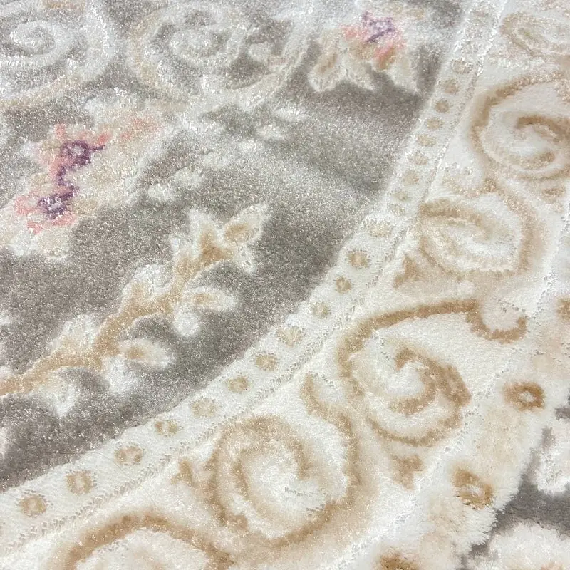 Класичний килим Flora Gray P658B