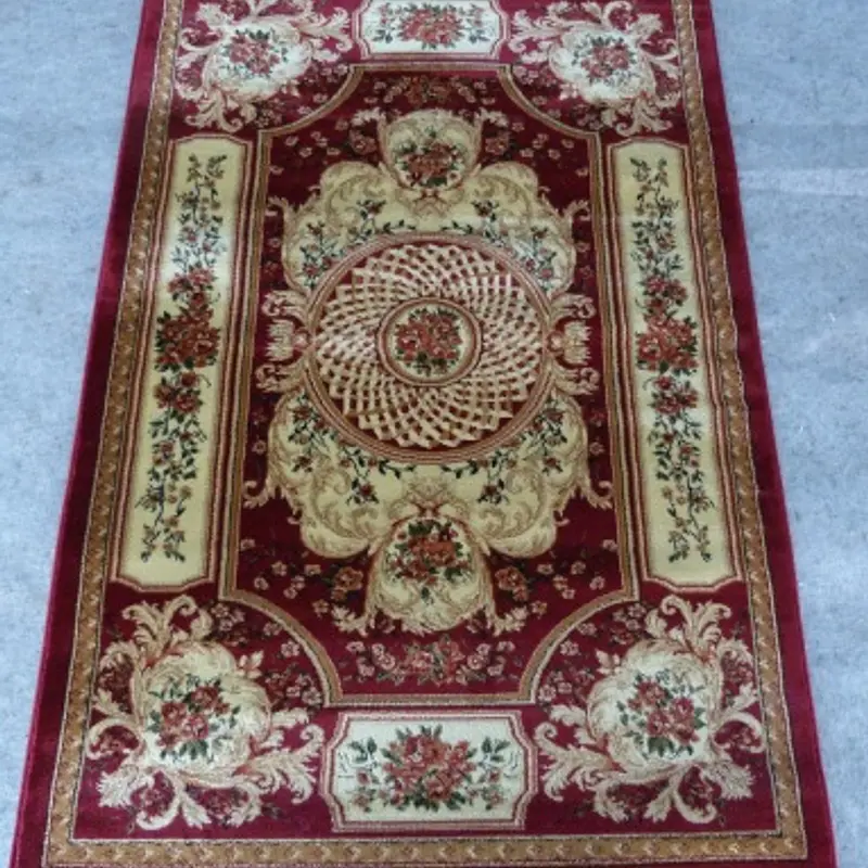 Килим хітсет з невисоким щільним ворсом Luxia RED 5813A