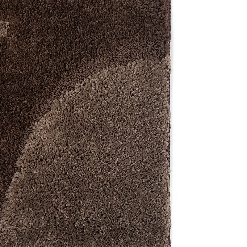 Пухнастий килим Vortax Plush Loop DARK BROWN 7641A