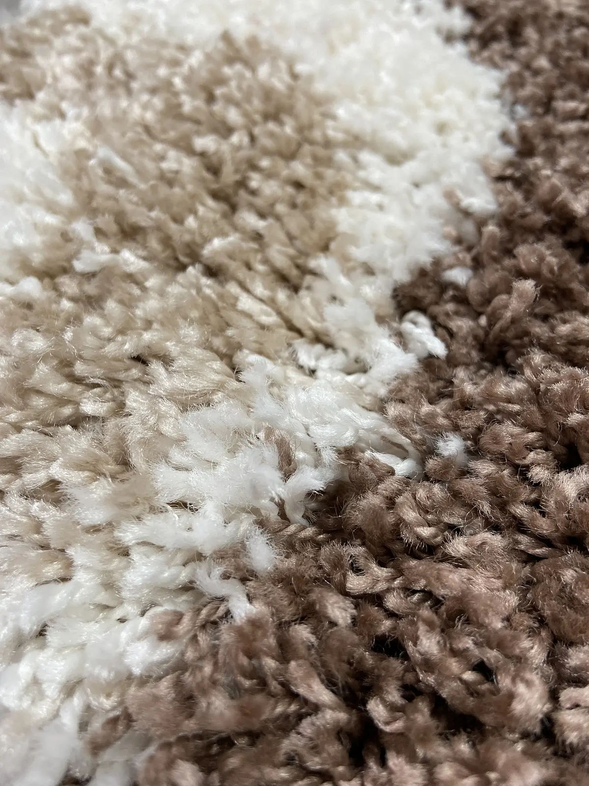 Пухнастий килим Plumis Lux cream 6352A
