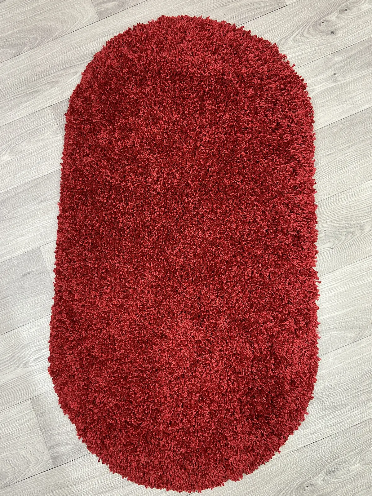 Пухнастий килим Plumis Lux RED 6365A