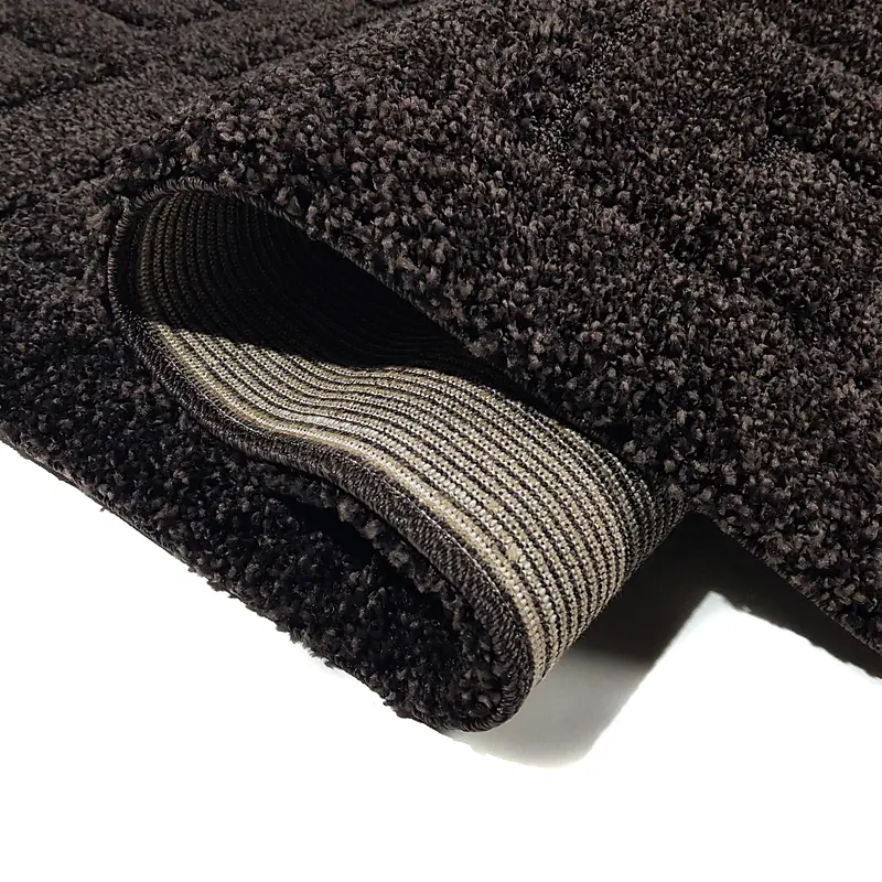 Ворсистий килимок Plush Loop DARK BROWN A361C