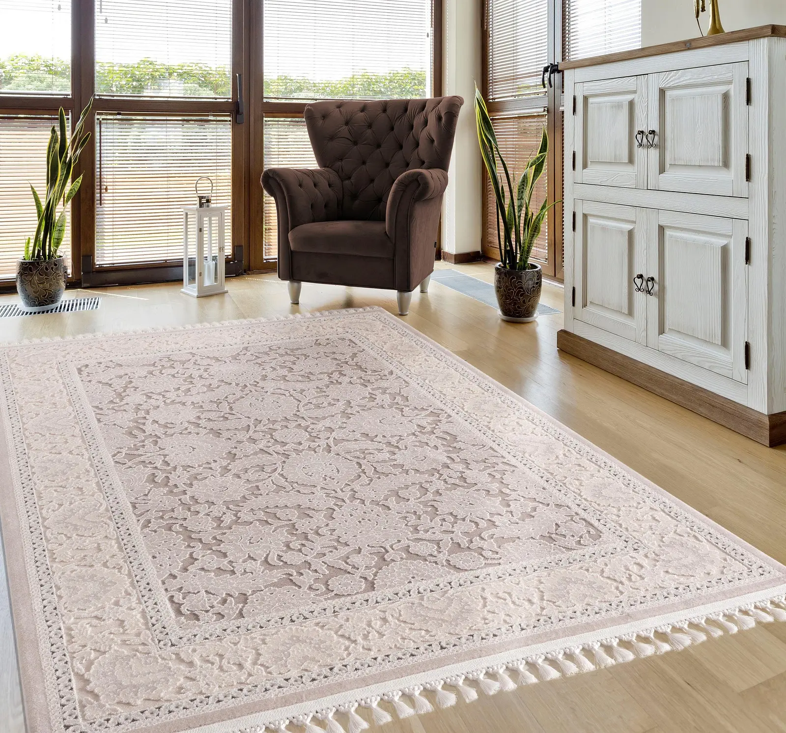 Акриловий килим Velura Lux BEJ 6821