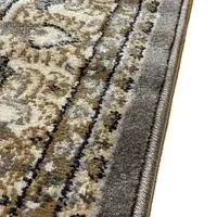 Килим хітсет з невисоким щільним ворсом Luxia Gray 8582E
