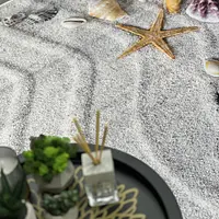 Універсальний килим на прогумованій основі Verda Stone Пляж Білий D104