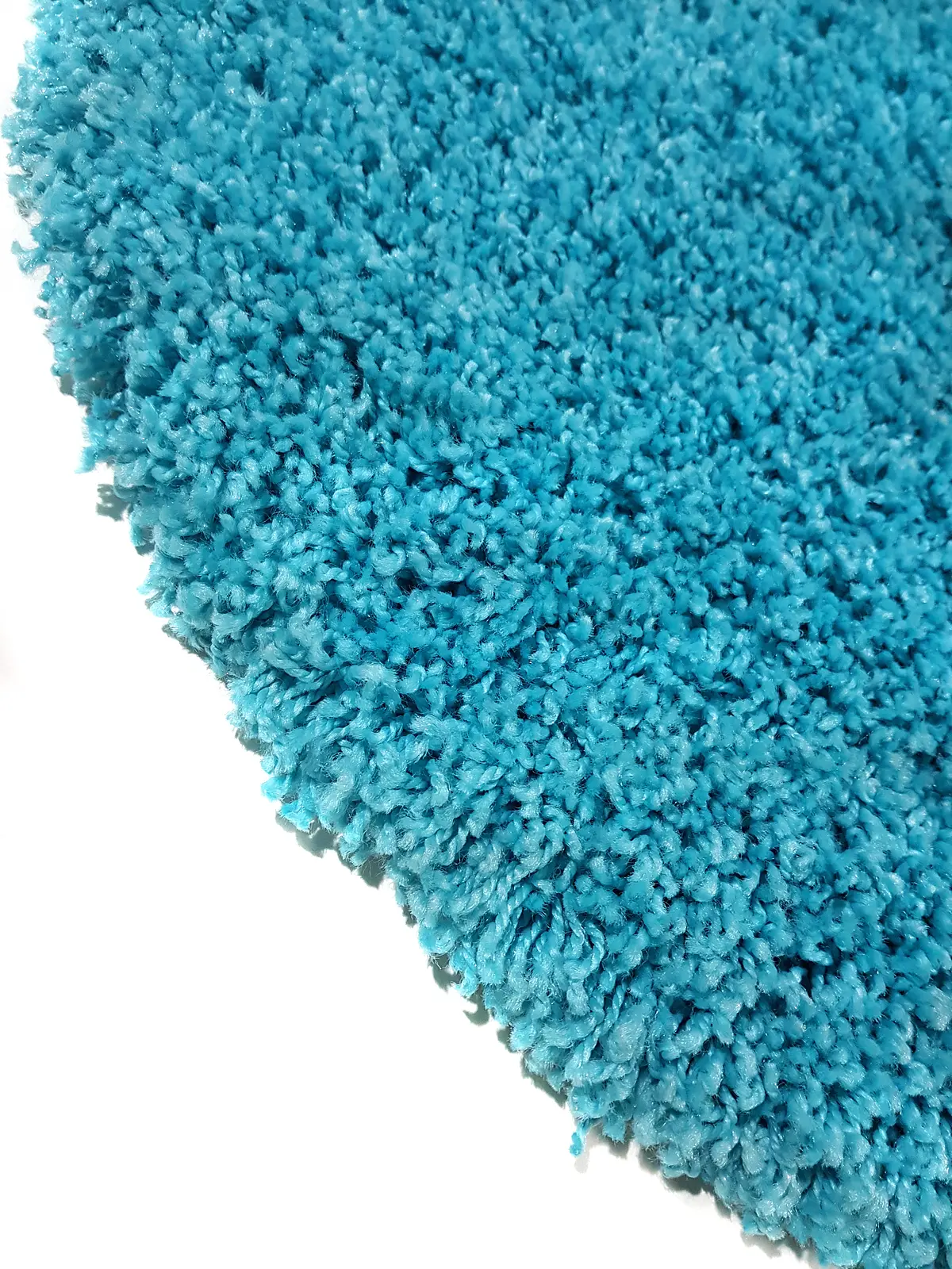Пухнастий килим Plumis Lux голубой aqua 6365A