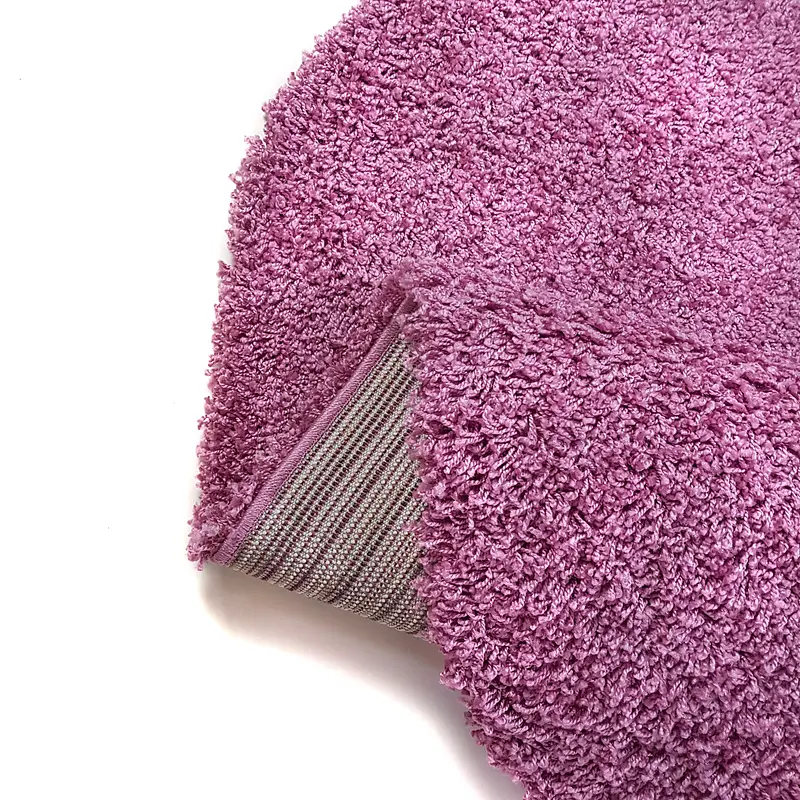 Пухнастий килим Plumis Lux DARK PINK 6365A
