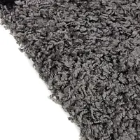 Пухнастий килим Plumis Lux Gray 7368A