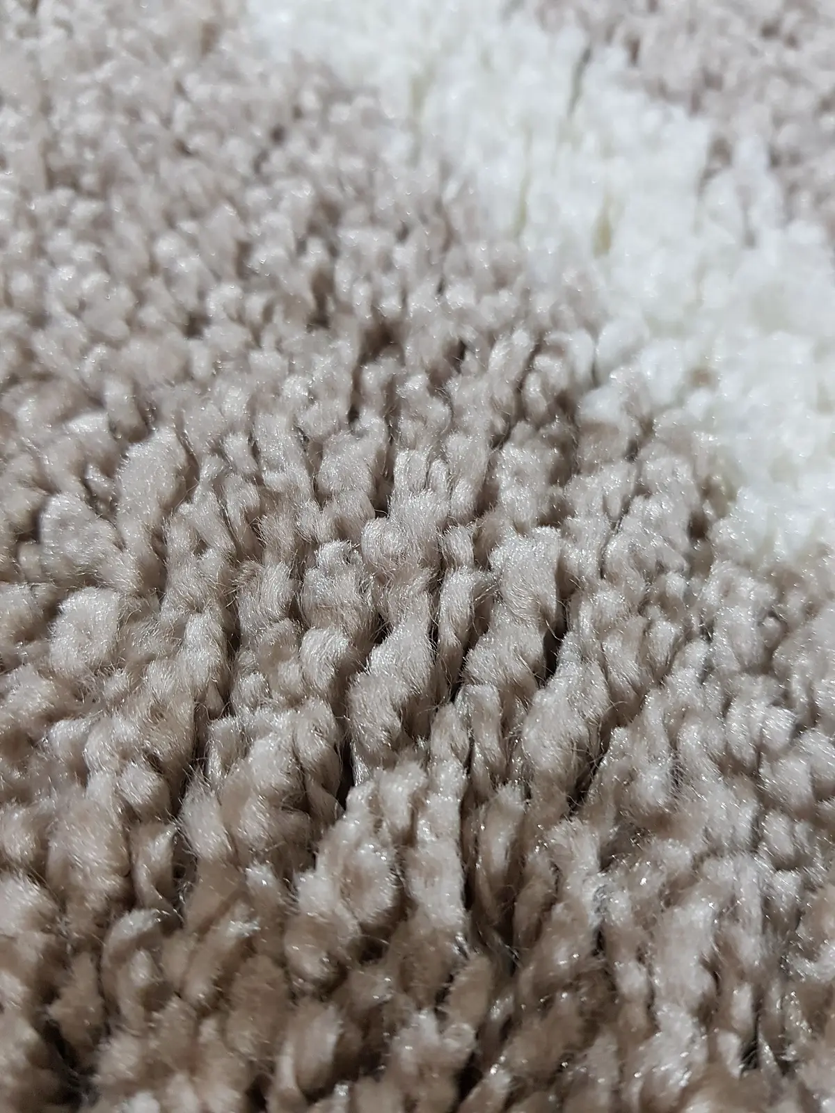 Пухнастий килим Plumis бежевий beige 045283
